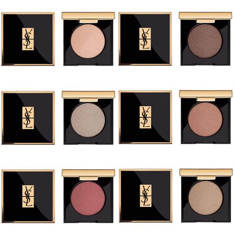 YSL eyeshadow collection